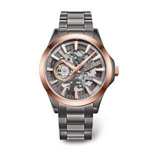 스콜피온 42mm 스켈레톤 오토매틱 메탈워치 SP3375M-GRG