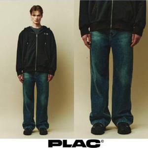 [PLAC]플랙 PJTH5STM515 남성 BRUSHED WIDE M51 DEEP WSHD 와이드 데님 팬츠