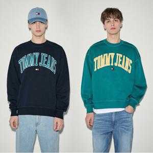 [공식][타미진스]박시 팝 바시티 크루넥 스웨트 셔츠 2종 택1(T3