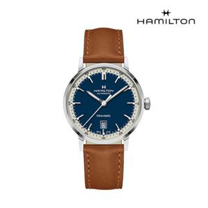 [해밀턴]H38425540 아메리칸 클래식 인트라 매틱 오토 40mm 가죽