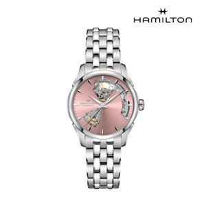 [해밀턴]H32215170 재즈마스터 오픈하트 레이디 오토 36mm 핑크