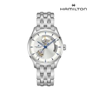[해밀턴]H32675150 재즈마스터 오픈하트 오토 40mm 실버 메탈 남