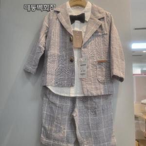 치크 DP01 댄디린넨세트자켓 CKJA2441B