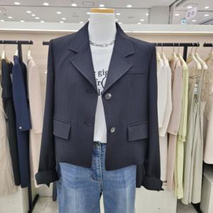 [온앤온]테일러드카라 크롭 여름자켓 njw3mj43703