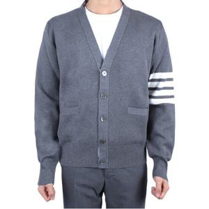톰브라운 남성 사선완장 가디건 미디움그레이 MKC171A 00219 035