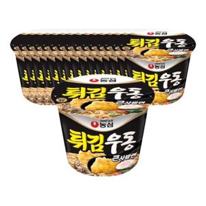 농심 튀김우동 큰사발 111g 16개