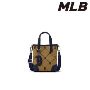 MLB (3ACRS054N-43BGL) 다이아 모노그램 자카드 미니 크로스백
