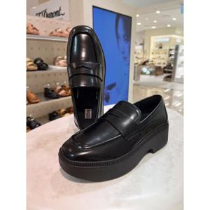[FITFLOP][F루마] FFSO4F070BK 24F W 레더 데미웨지 블랙 여성 페니로퍼