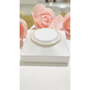 로이드 이태리 골드 할로우 14K 팔찌 [ 2.2mm ] LWB24036G