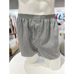 [바바라] AMT4543T 블랙 잔체크 폴리 남성트렁크