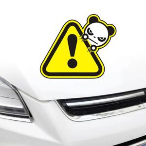 할인가 희망S 경고판다 차량용스티커 / 초보운전