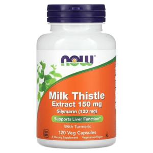 [해외직구] 나우푸드 밀크시슬 추출물 150mg 베지 캡슐 120정