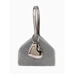 [JILLSTUART ACC][하트스텔라] 블랙 큐빅 하트 참 토트백 JABA5E472BK