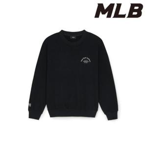 MLB (3AMTB0751-50BKS) 베이직 레터링로고 오버핏 맨투맨