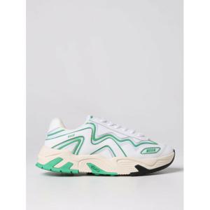 [MSGM] 남성 스니커즈 인 레더 앤 메쉬 MS701340 33 화이트 1 /6