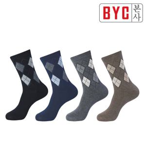 [BYC 본사] 뉴아가일 남)장목양말 SMS2251