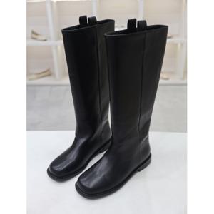 [코디엘루]모던 캐주얼 여성 플랫 롱부츠 3cm CDMD500525