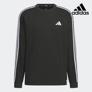[아디다스]남녀공용 에센셜 플러스 루즈핏 3S 롱 슬리브 티셔츠/ES+ 3S L/S TEE JW6934