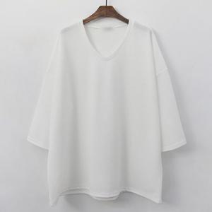 [아이우먼] 데일리브이넥여리박시티 NOG458M501 빅사이즈