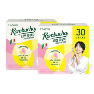 티젠 콤부차 시칠리아 핑크레몬 30스틱X2박스