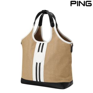 골프양말증정_PBS 여성 지사 배색 토트백 121E1BG053