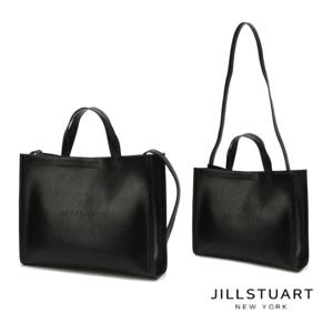 [25SS] 블랙 로고배색 소가죽 토트백 JUBA5E755BK