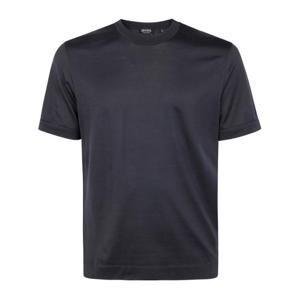 에르메네질도제냐 반팔 티셔츠 RUB386A5 B718 NAVY BLUE