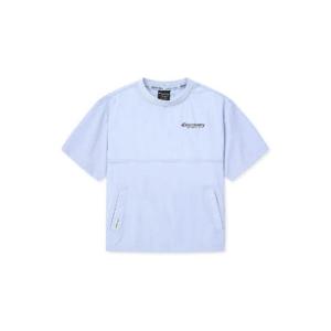 디스커버리키즈반팔티 AQS DKTR73043-LDS 키즈 경량 우븐 포켓 트레이닝 반팔티셔츠 / LDS