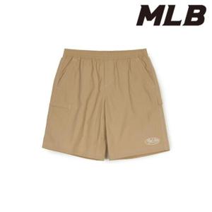 MLB (3ASMV0653-43BGS) 빈티지 컬시브 스티치 카고 6부 반바지