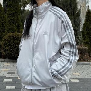 아디다스 공용 아디컬러 파이어버드 그레이 트랙탑 져지 JP2542