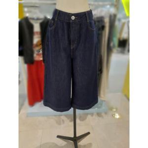 베네통 헤지 밴딩 8부데님팬츠BADP95531