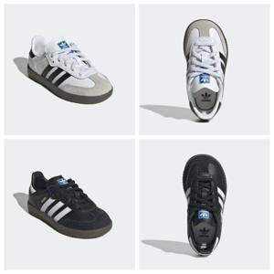 아디다스키즈 IE3679 IE3680  (130-160) SAMBA OG KIDS 삼바 OG 스니커즈 슈즈 인기운동화 HMDK