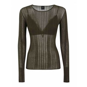 [PINKO] 여성 셔츠 Alchemilla 크레이프 102977A1NDX18 Dark 그린 /8