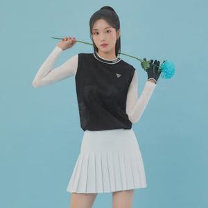 [와이드앵글 공식] 여성 TO PRO 밑단 플리츠 큐롯 L_WWM25Q11W2