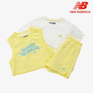 [뉴발란스]뉴발란스 키즈 NBgC 반팔 조끼 3PCS 세트 NK9YE2805G-