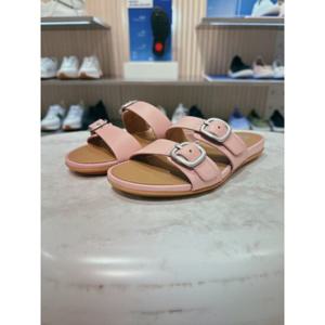 [FITFLOP][그라시에] FFSO5E232P1 25S S 버클 레더 핑크 여성 투바 슬라이드