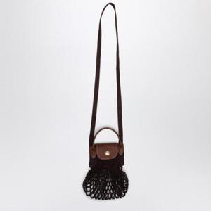 LONGCHAMP 르 플리아주 필레 XS 백 에그플랜트 10139HVH/Q_LONG-061