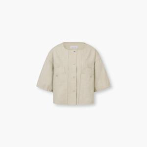 [보브]하프 슬리브 크롭 자켓 7155210001