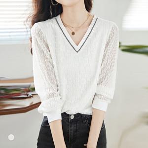 [클라셰]클라셰 레이스로맨틱퍼퓸티셔츠_B5S0522