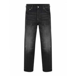 [EVISU] 남성 부츠컷 진 블랙 인 Dark 데님 코튼 블렌드 JE8008BLACK /8