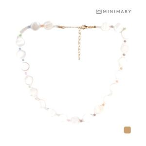 [미니마리] 비즈자개목걸이 (MM42AC04)
