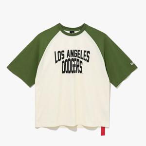 [뉴에라 국내매장 정품] MLB LA 다저스 래글런 반팔티 14679818