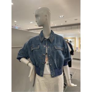 르니앤맥코이 카라넥 큐빅장식 데님자켓 (MM06JK400HJY)