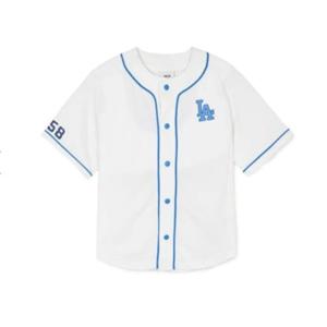 M MLB키즈반팔티 NQK 7ABSV0243-07WHS VARSITY 베이스볼셔츠