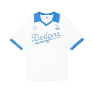 M MLB키즈반팔티 NQK 7APQV0243-07WHS VARSITY 베이스볼 피케티셔츠