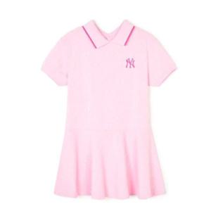 M MLB키즈반바지 NQK 7FOPMD243-50PKP DIA MONOGRAM 자가드 피케 원피스