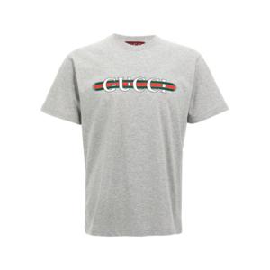 구찌 반팔 티셔츠 788093XJG6T1230 Gray