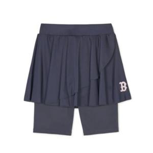 MLB키즈레깅스 NQK 7FSWA0243-43GRD Athleisure 발레코어 스커트 레깅스