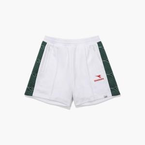 디아도라반바지 KQJ D5122LHP12OWH 레거시 저지 트랙 쇼츠 우먼 OFF WHITE