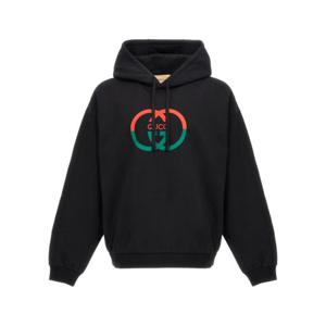구찌 후드 티셔츠 721427XJF5T1868 Black